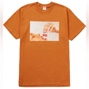 Supreme Cherries Tee Burnt Orange Size XL